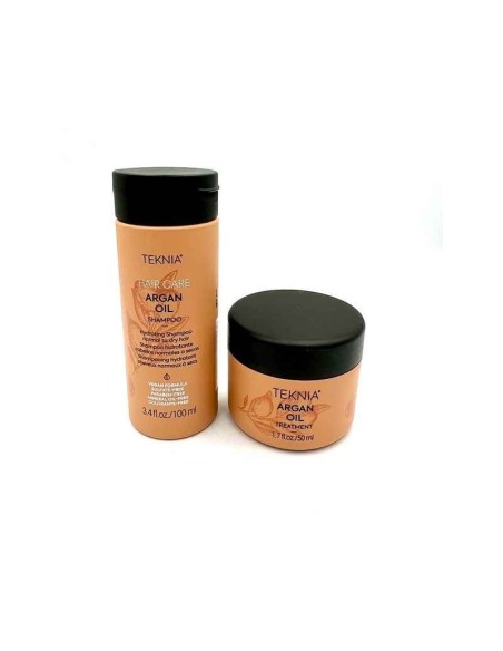 Lakme Teknia Argan Oil Travel Pack 3x75 Ml Pack de Viaje Hidratante para Cabello Normal y Seco