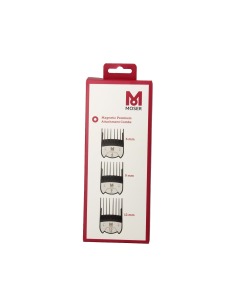 WAHL MOSER Pack Peines Magnéticos 6 Unidades para Máquinas de Corte de Pelo 2
