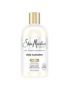 SHEA MOISTURE Virgin Coconut Oil Hydration Shampoo 384 ml - Champú Hidratante con Aceite de Coco Virgen para Cabello Seco