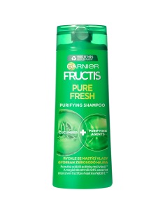 Garnier Fructis Pure Fresh Strengthening Shampoo Cabello Graso 250 Ml
