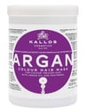 Kallos Argan Colour Hair Mask - Mascarilla Capilar para Cabello Teñido Con Aceite de Argan y Pantenol 1000 Ml
