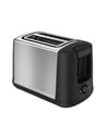 Moulinex Tostadora Lt3408 850w - Tostadora 2 Rebanadas Negro Acero Inoxidable
