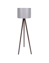 Wellhome Lámpara de Pie 145 Cm Gris Nogal - Lámpara de Pie E27 Max 60w