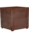 Artplast Maceta Cúbica 80x40 Cm Sin Agujeros - Maceta Nova Vita Marrón