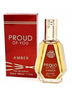 Fragrance World Proud Of You Amber - Perfume Unisex Oriental Vainilla - Eau de Parfum 50 Ml