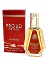Fragrance World Proud Of You Amber - Perfume Unisex Oriental Vainilla - Eau de Parfum 50 Ml