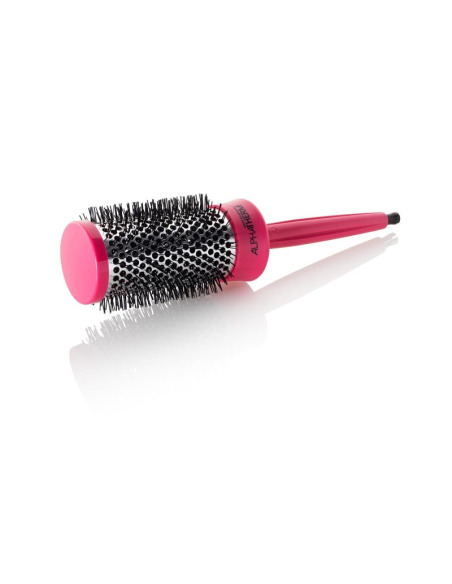 Xanitalia Pro Cepillo Térmico Rosa 32mm Profesional Cerámico Iónico para Alisado y Volumen