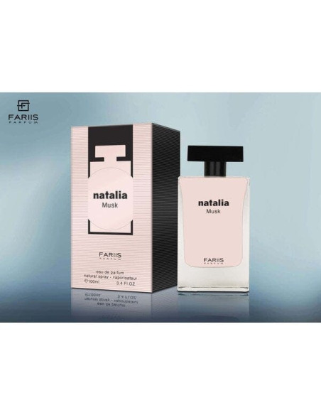 Fariis Natalia Musk Eau de Parfum 100 Ml Fragancia Oriental Femenina Longeva