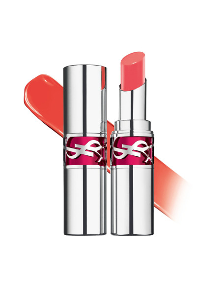 YVES SAINT LAURENT Rouge Volupté Candy Glaze Lipstick 3.2 G - 100% Auténtico en Tono Brillante