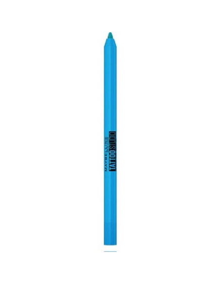 MAYBELLINE NEW YORK Tattoo Liner Gel Eyeliner Pencil 306 Arctic Skies, Lápiz de Gel para Ojos de Larga Duración en Azul Intenso