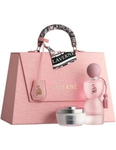 Laverne Sense Eau de Parfum 75 Ml + Body Powder 70 G Set Georgina Floral Blanco Con Matiz Cítrico