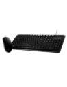 Teclado + mouse gigabyte optico usb negro