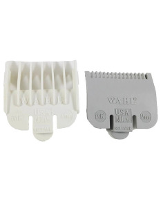 Wahl Set Peines Balding para Máquina de Corte Número 0.5 y 1.5 para Rapado Cercano