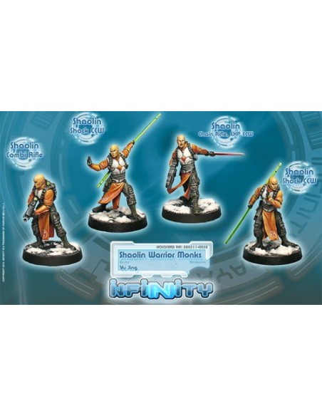 Yu jing: shaolin warrior monks (new)
