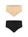 Bye Bra Pack 2 Uds Braga Sin Costuras Talla M - Braguita Invisible Alta
