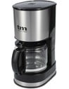 Tm Electron Tmpcf007 - Cafetera Eléctrica de Goteo 600w Jarra 0,6 L 6 Tazas Acero Inoxidable