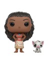 Funko Pop Disney Vaiana Moana & Pua - Figura Coleccionable - Vinilo 9 Cm