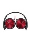 Auricular sony mdrzx310r diadema plegable rojo