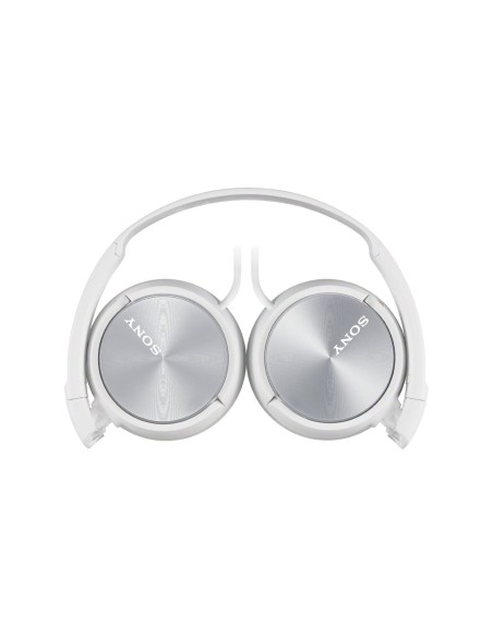 Auricular sony mdrzx310w diadema plegable blanco MDRZX310W.AE kiwiku.com