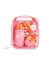 The Fruit Company Set Bikini Party Body Mist + Gel + Crema - Set Cosmético Corporal Viaje Con Neceser - 185 Ml
