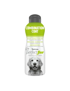 Tropiclean Perfect Fur Combination Coat Champu - Champu Perros Pelo Combinado 473 Ml