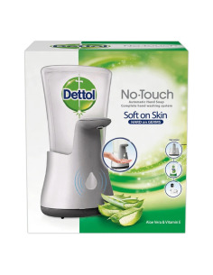 DETTOL Automatic Hand Soap System No Touch - Dispensador de Jabón con Aloe Vera 250ml