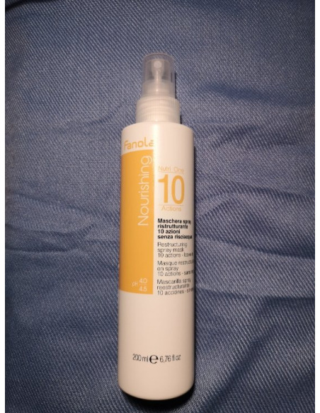 Fanola Restructuring Vaporizador Mask 10 Actions Nourishing Boost For Dry And Frizzy Hair 200 Ml