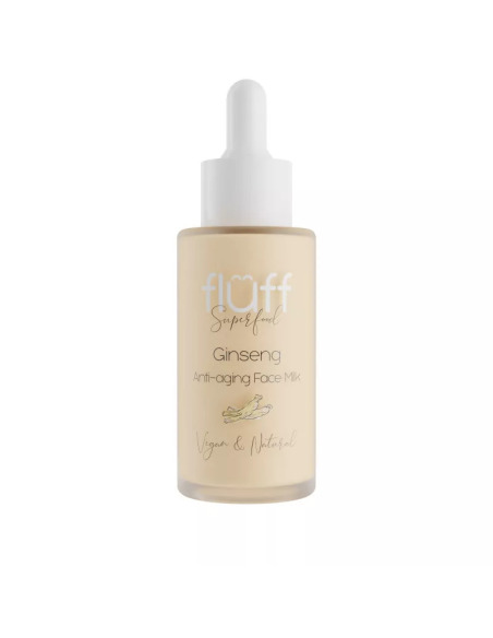 FLUFF Anti-Aging Face Milk Antioxidative Face Milk Ginseng 40 ml - Mleczko Przeciwstarzeniowe Do Twarzy Z ?e?-Szeniem