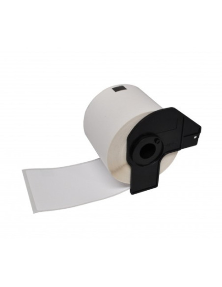 Genéricas Brother Dk11241 Etiquetas Precortadas para Envíos Grandes Papel Térmico Dk-11241 62,5 Mm X 100 Mm 2100 Unidades