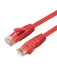 MICROCONNECT U/UTP Cat6 0.2m Red LSZH Cable de Red Ethernet