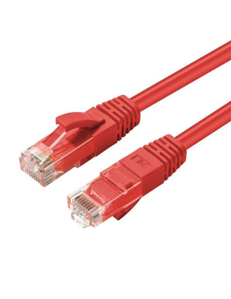 MICROCONNECT U/UTP Cat6 0.2m Red LSZH Cable de Red Ethernet