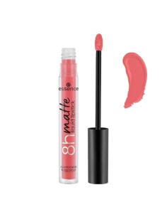 ESSENCE 8H Matte Liquid Lipstick Highly Pigmented Smudge-Proof Matte Finish Vegan & Cruelty Free 09 Fiery Red 2,5 ml