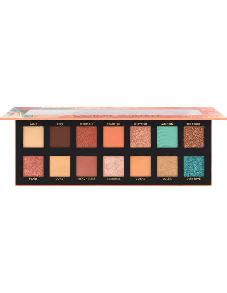 CATRICE Coral Crush Paleta de Sombras de Ojos 030 Under The Sea 10,6 gr