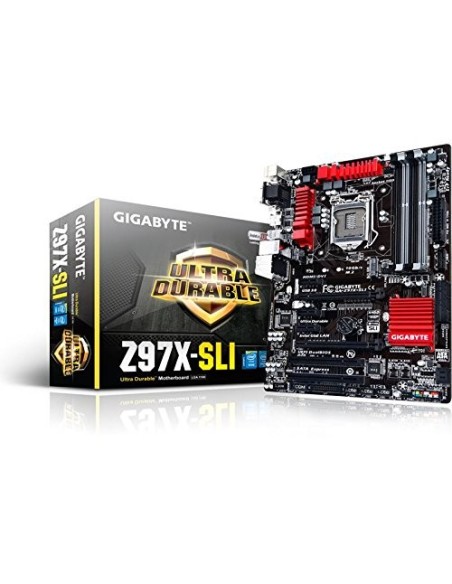 Placa base gigabyte z97x sli intel i7 lga 1150  ddr3 vga dvi hdmi usb 3.0  atx GA-Z97X-SLI kiwiku.com