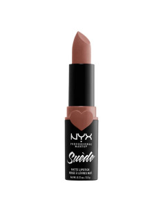 NYX Suede Matte Lipstick Cold Brew 3.5 gr - Barra de Labios Mate en Tono Caf? Frío