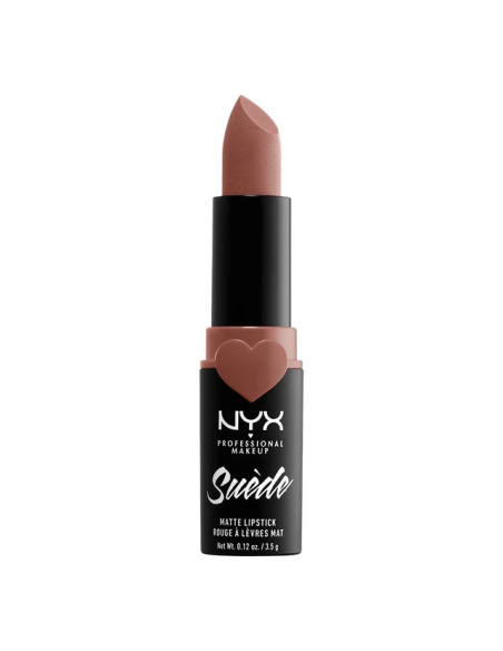 NYX Suede Matte Lipstick Cold Brew 3.5 gr - Barra de Labios Mate en Tono Caf? Frío