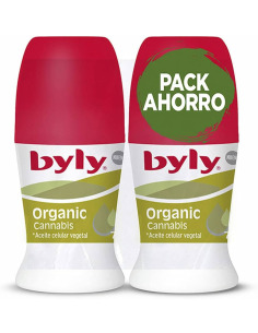 Byly Desodorante Roll-on Organic Cannabis 2 X 50 Ml Unisex