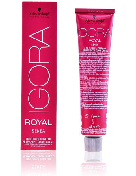 SCHWARZKOPF Professional Igora Royal Senea S 6-6 Dark Blonde Chocolate Hair Color 60ml