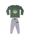 Cerda Pijama Largo Single Jersey The Mandalorian The Child - Pijama Infantil Verde 12 Años