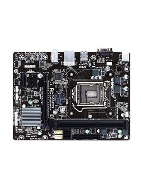 Placa base gigabyte h81m-s1 h81 intel i7 lga 1150 ddr3 hasta 16gb, usb 3.0, micro atx H81M-S1 kiwiku.com