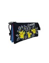 Cyp Brands Portatodo Pikachu Pokemon Triple Compartimento - Estuche Escolar 23x5x12cm