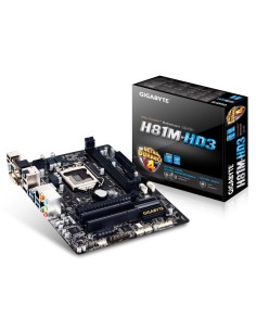 Placa base gigabyte h81m-hd3 h81 intel i7 lga 1150 2ddr3 vga dvi, hdmi, usb 3.0, micro atx H81M-HD3 kiwiku.com