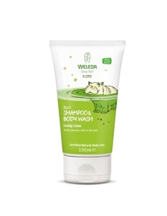 WELEDA Champú y Gel de Ducha 2 en 1 Lima Chispeante para Niños 150 ml