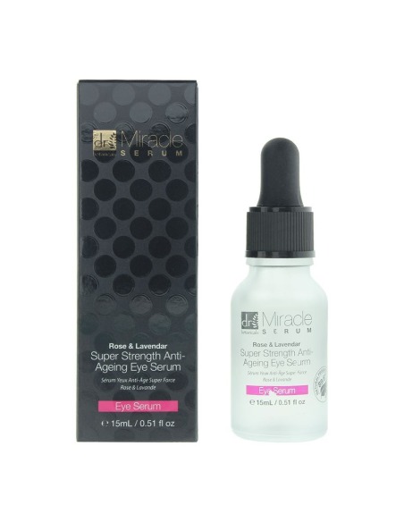 DR BOTANICALS Rose Lavender Super Strength Anti-Ageing Eye Serum 15 ml - Sérum Antiedad para Ojos con Rosa y Lavanda