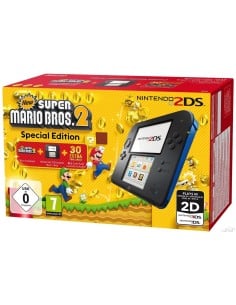 Consola nintendo 2ds hw azul + new super mario bros 2 2204599 kiwiku.com