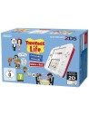 Consola nintendo 2ds hw rojo  + tomodachi life