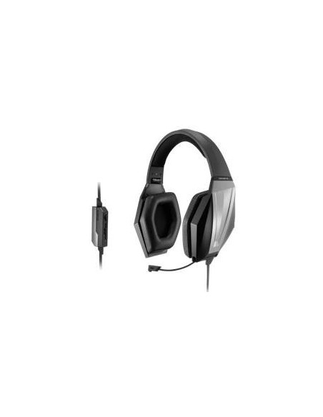 Auriculares gigabyte thunder h3x gaming microfono retractil, 2m, negro GP-THUNDERH3X kiwiku.com