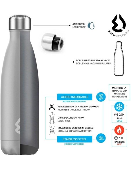 water-revolution-botella-termica-gris-500ml-acero-inoxidable_8435607601596_novedad