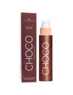 Cocosolis Choco Tanning Accelerator Organic Oil With Vitamin E 200 Ml