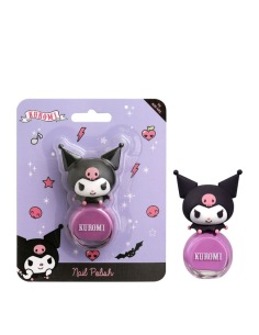 Air-val Kuromi Laca de Uñas Tapon 3d Lila